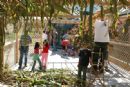 Community Sukkah Raising 2008